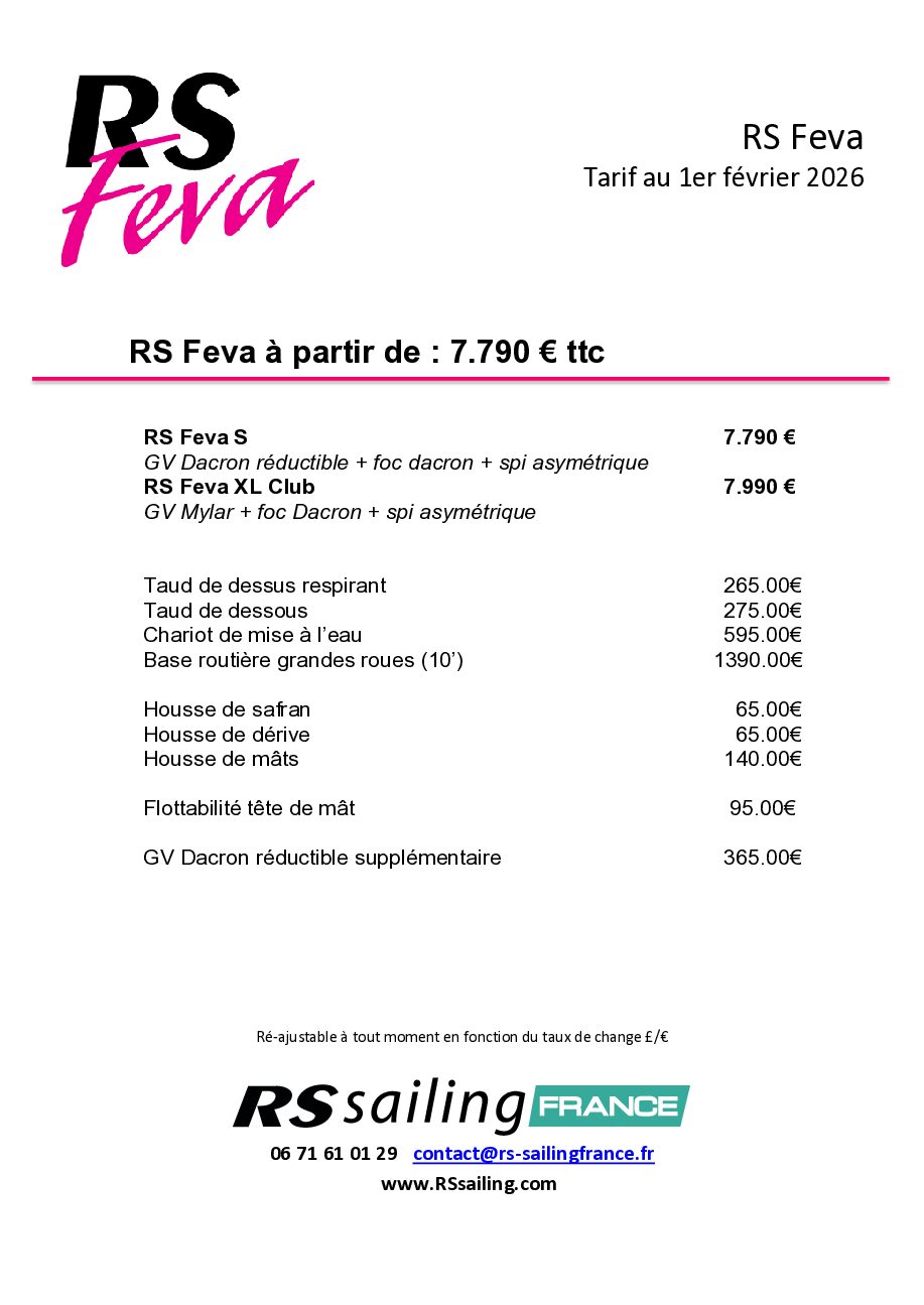 RS FEVA : le dériveur en double des juniors – Image 4